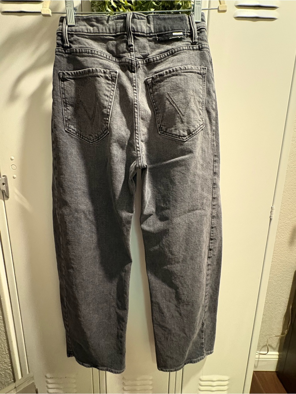 Mother Superior Sz 26 The Half Pipe Flood High Waist Ankle Wide Leg Jeans - Picture 3 of 6